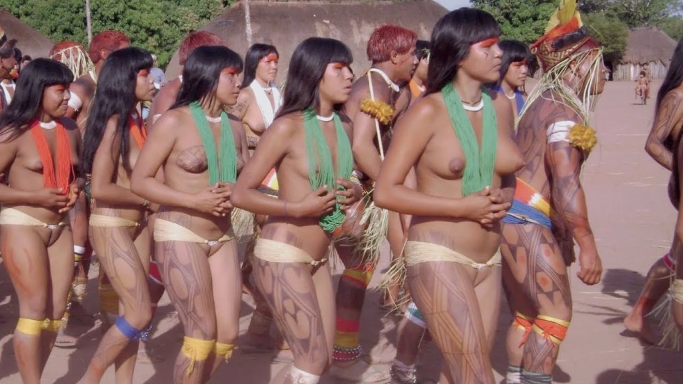 Naturism - Indians from the Xingu river (Brazil)