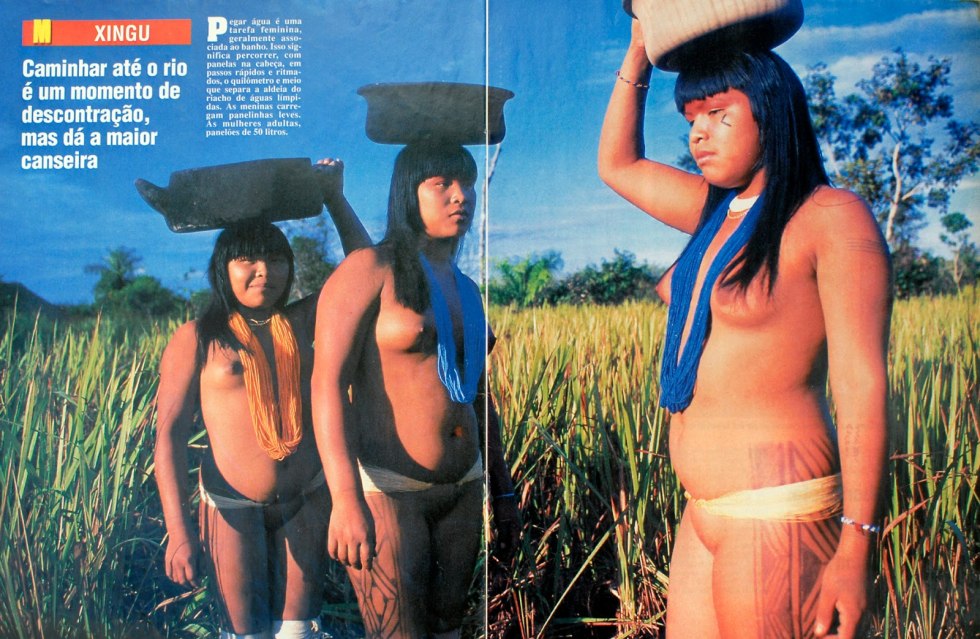 Naked from the tribe Janomes