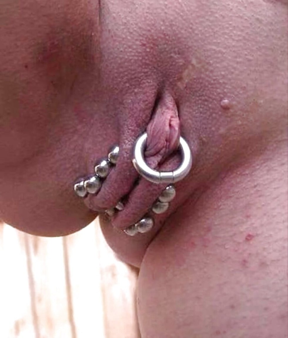 Intimate piercing in girls