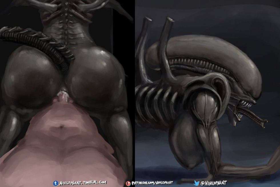 Xenomorph female Queen Sex