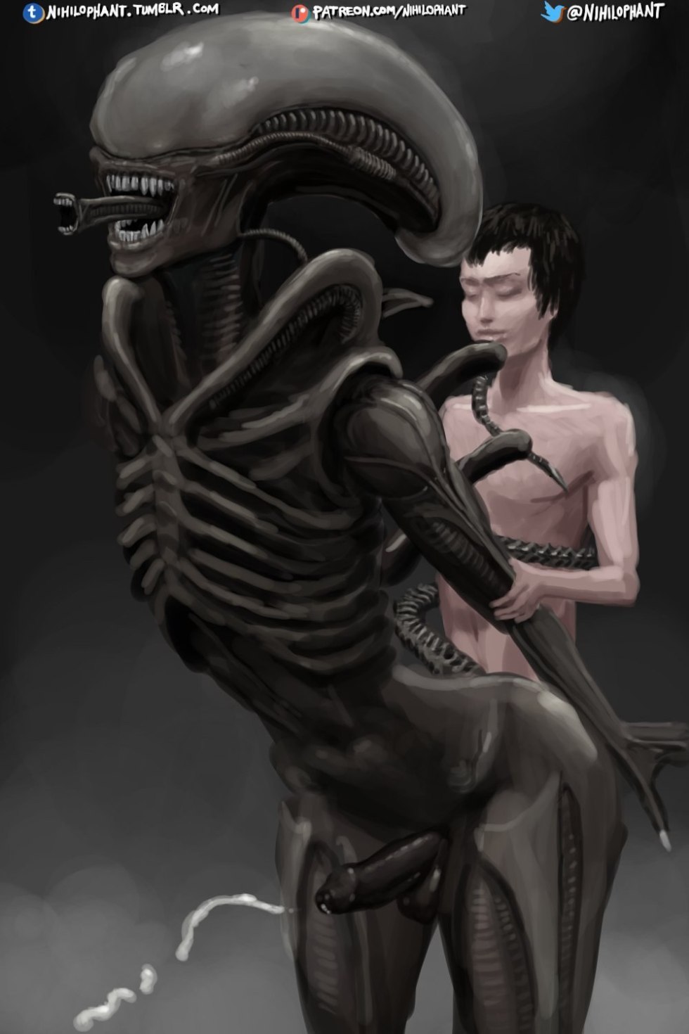 Xenomorph female Queen ASS
