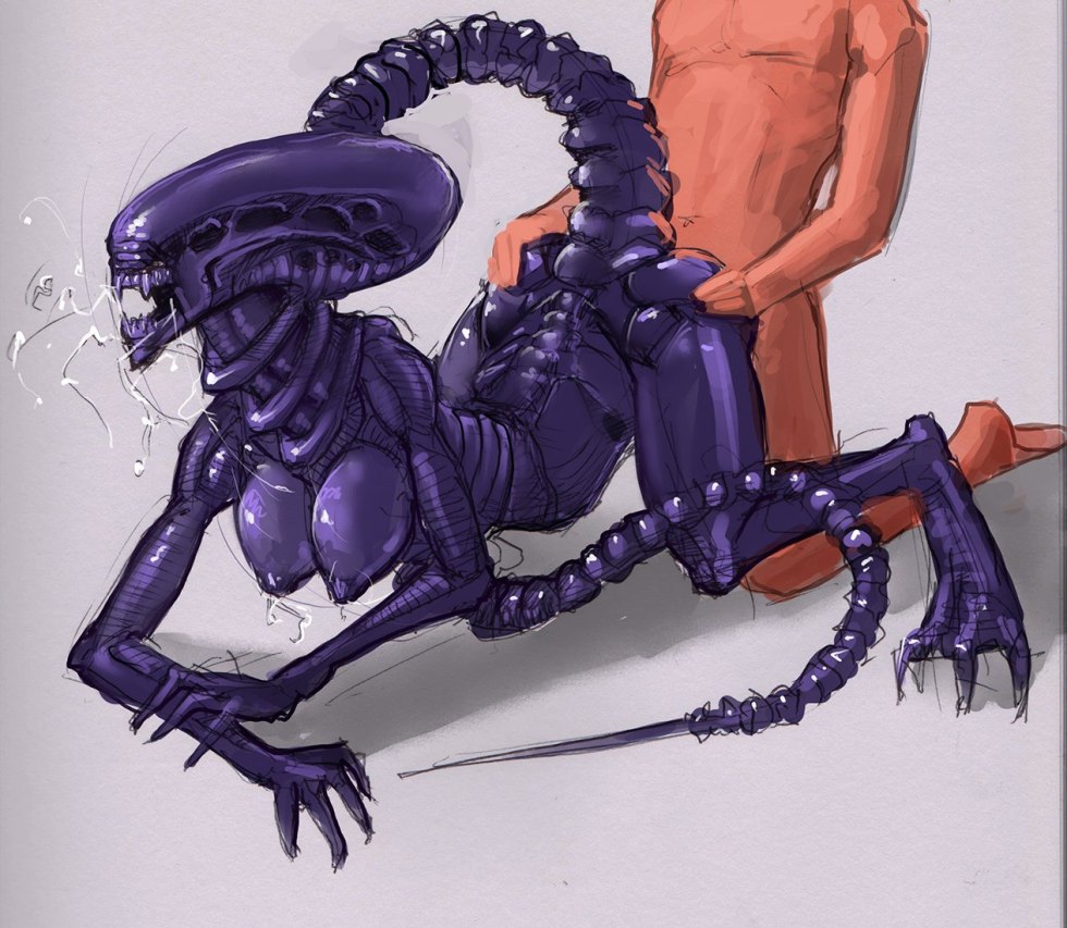 Xenomorph female Queen Rule 34