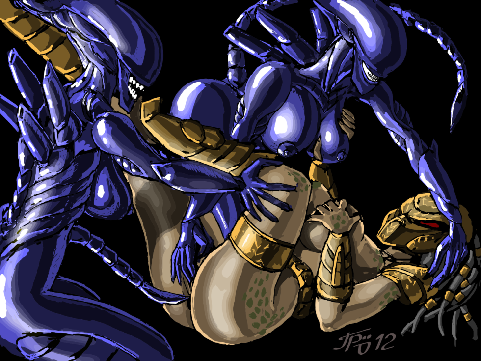 Xenomorph female Queen Blowjob
