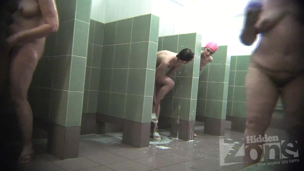 Hidden camera in the pool