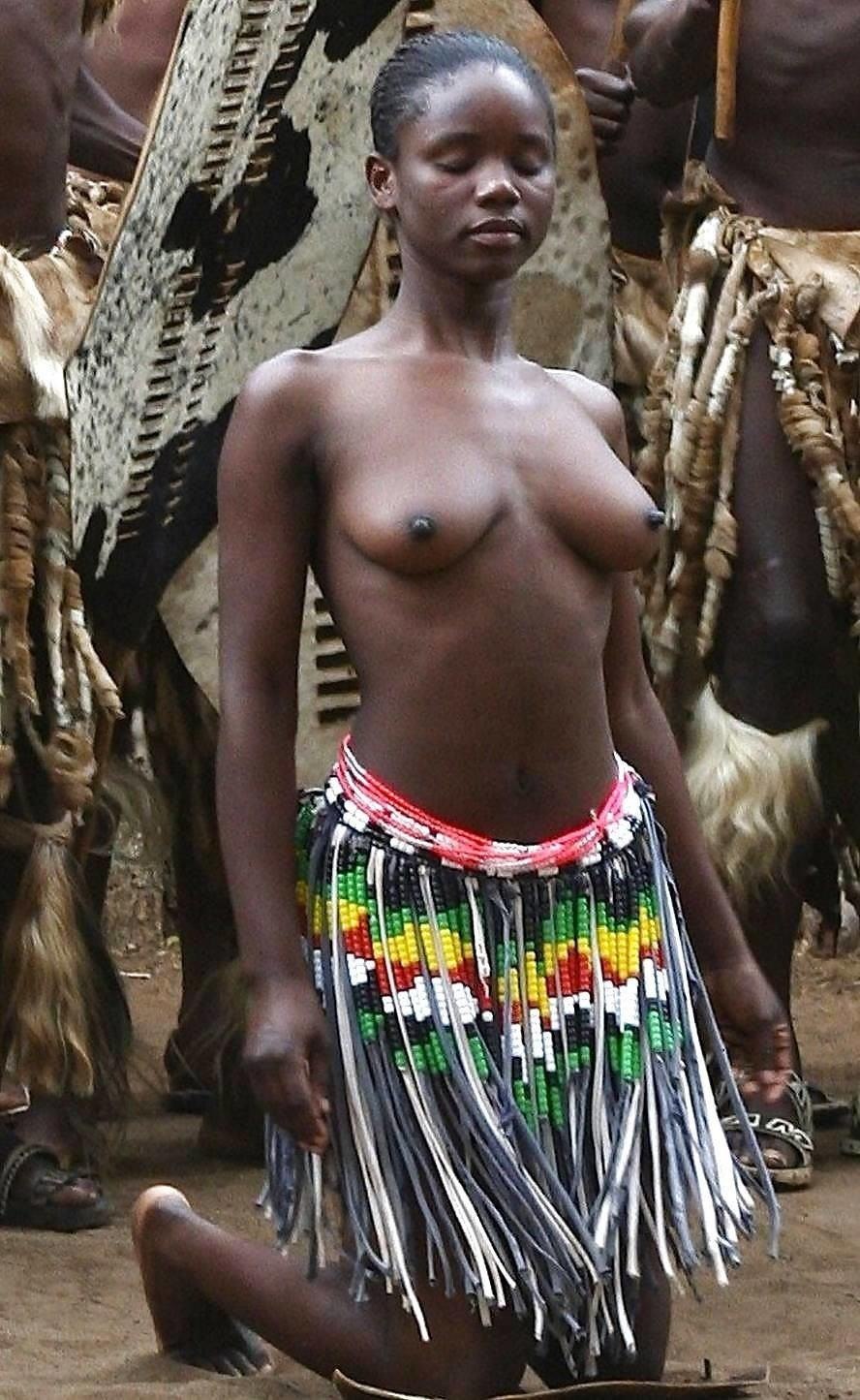 Naked African tribes