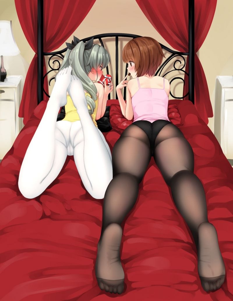 Anime stockings hentai Yuri