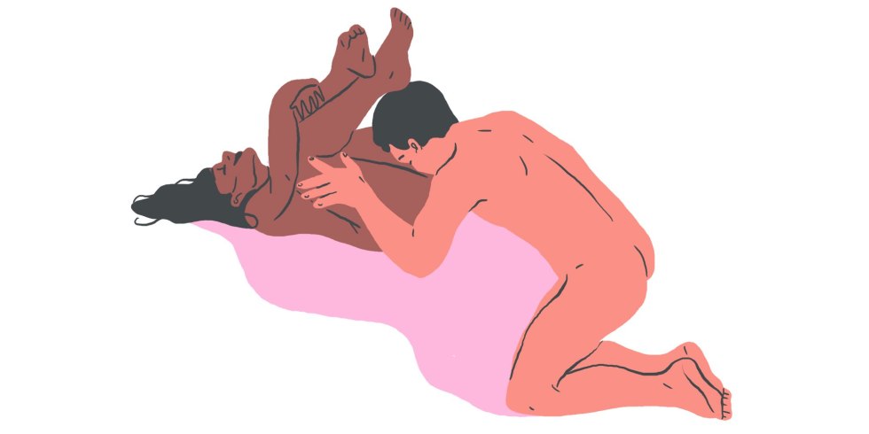Kama Sutra Pose in Motion
