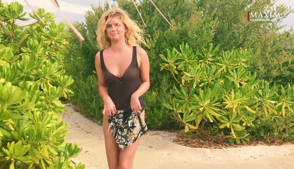 Anastasia Shunina-Mahonina in a swimsuit