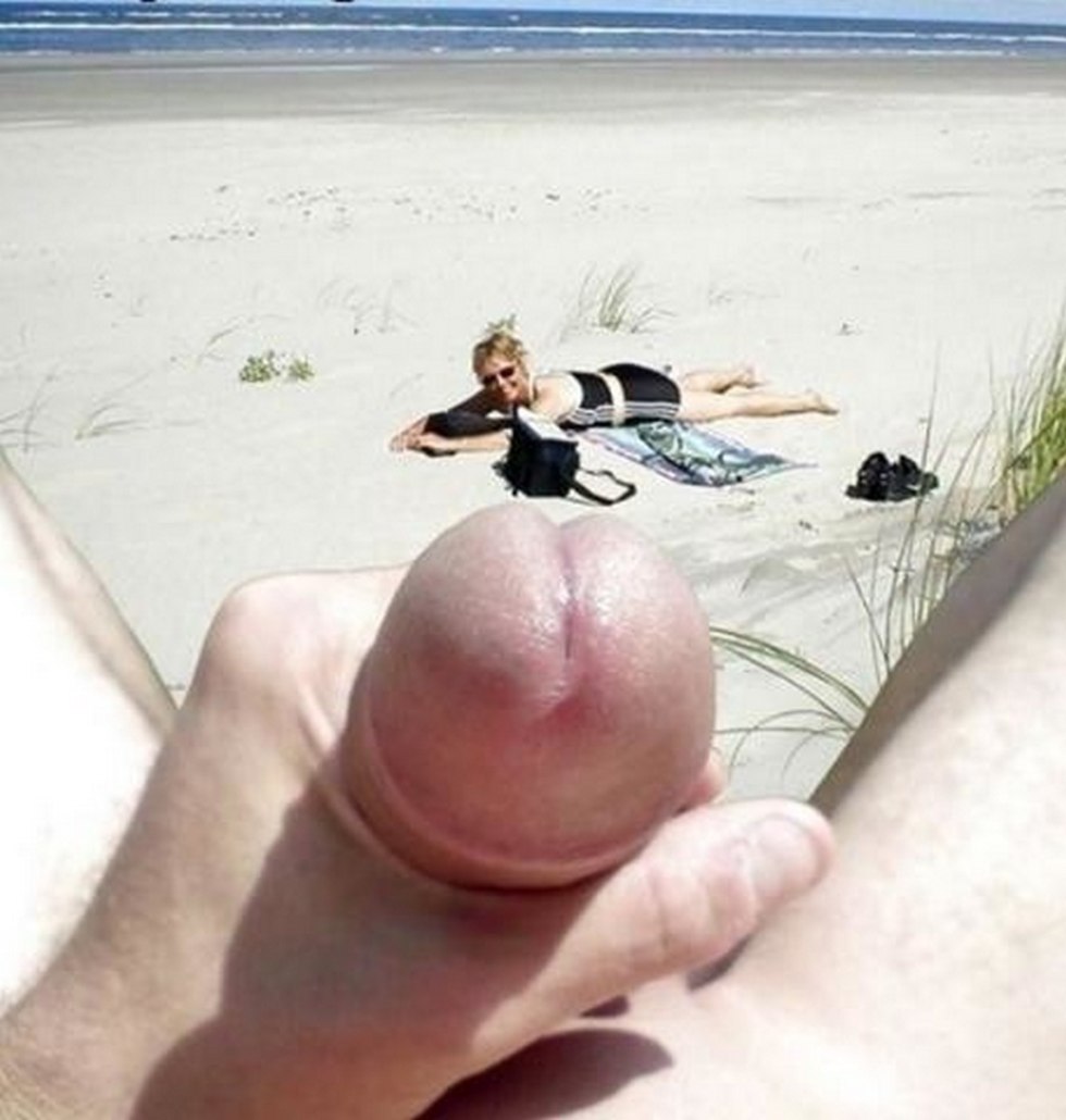 A member of the beach lit up