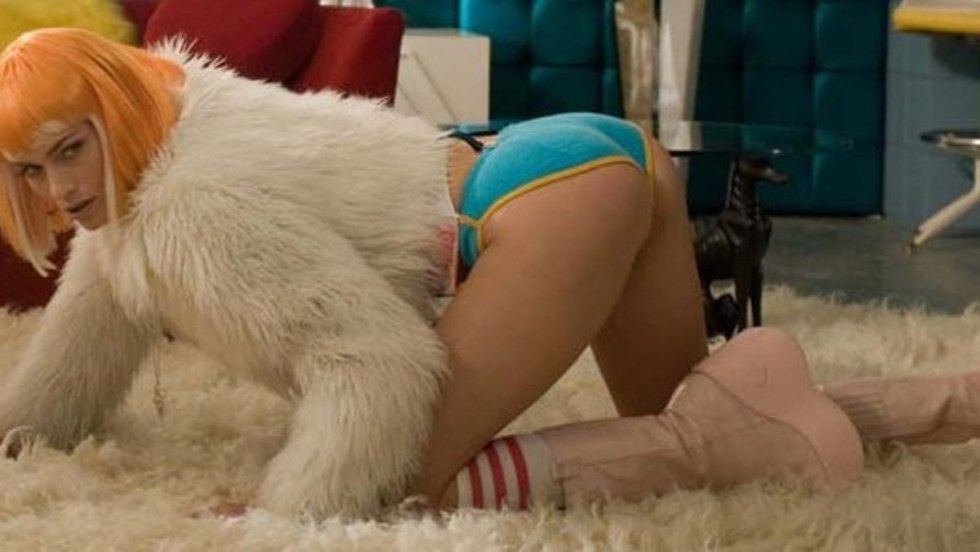 Amber Valletta in the Gamer movie