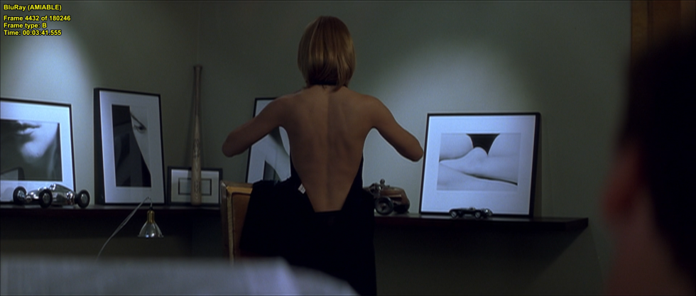 Amber Valletta Naked in the film