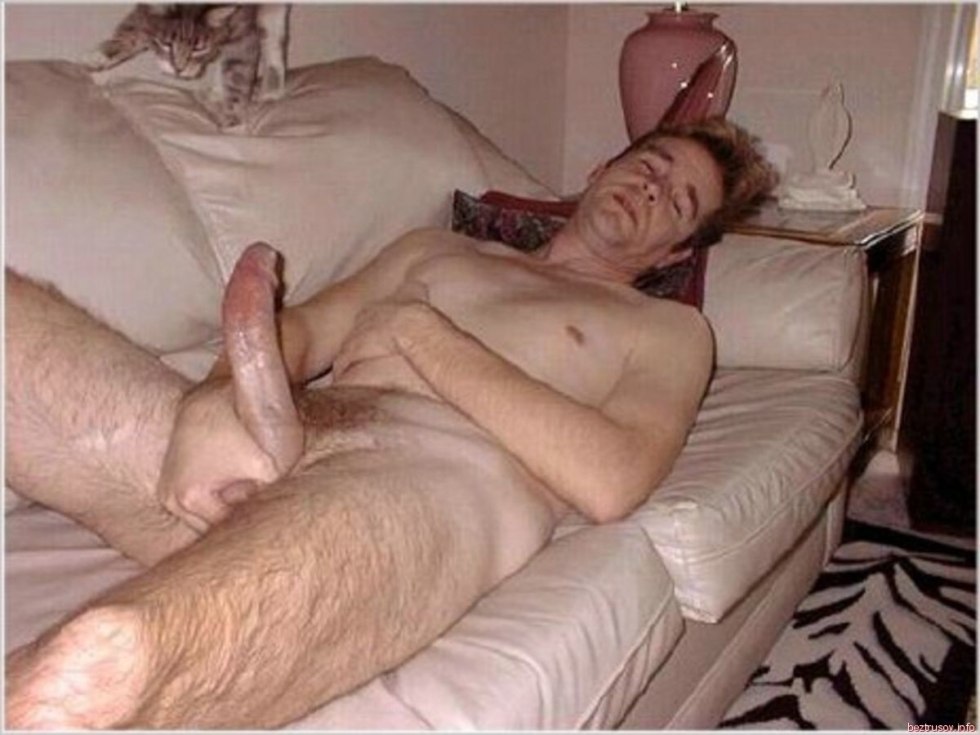 Men's masturbation of mature men