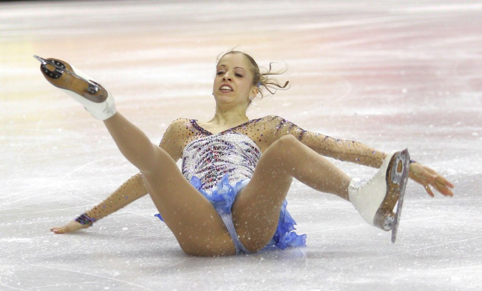 Carolina Kostner on ice