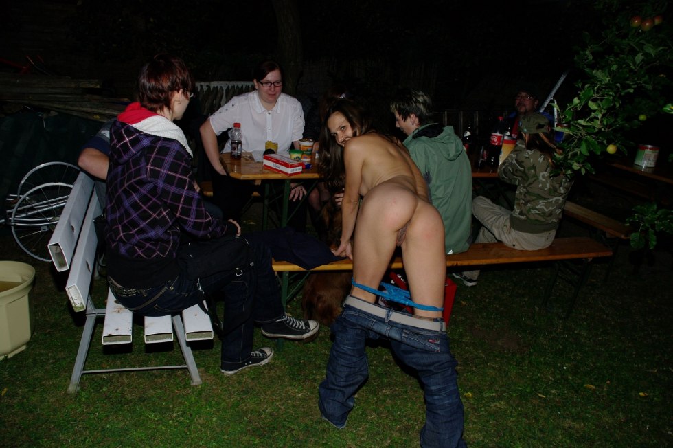 Separate drunk on the street