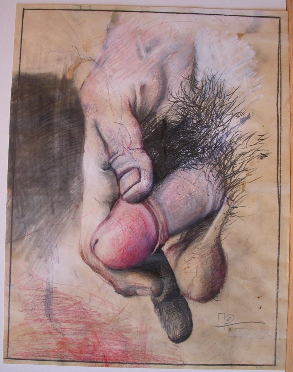 The image of the genitals in art