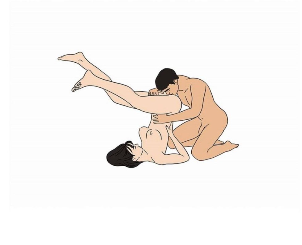 Erotic poses drawings