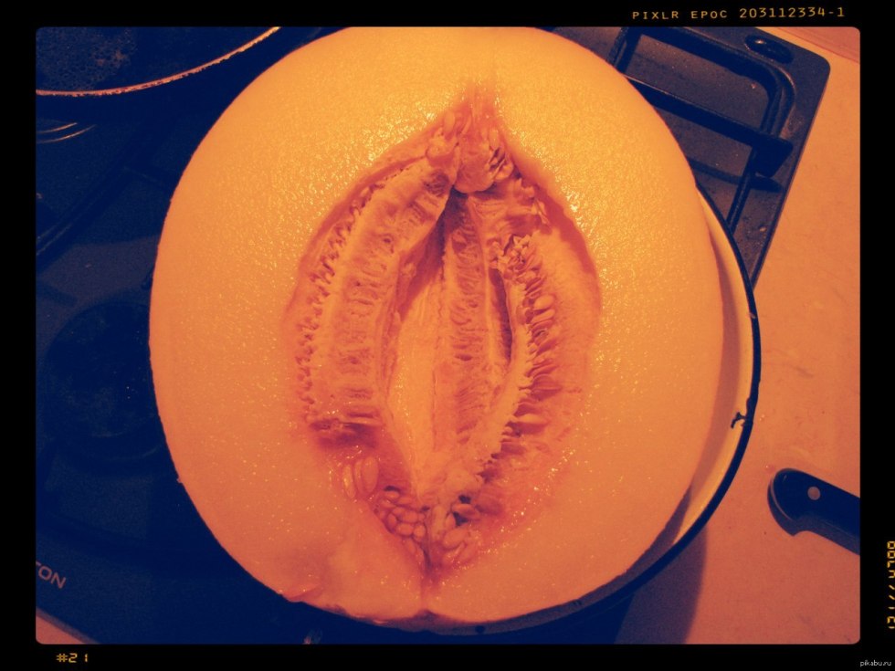 Sweet hole of melon