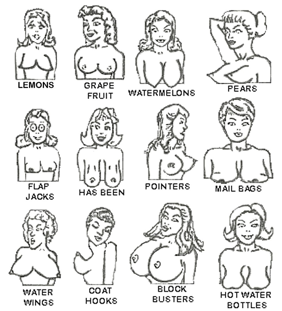 Classification of female boobs