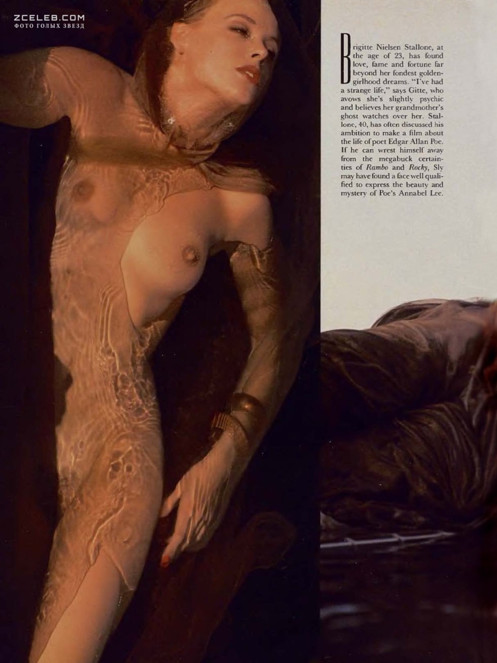 Bridget Nielsen in your youth nude