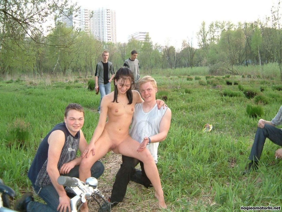 Wife undressed with friends