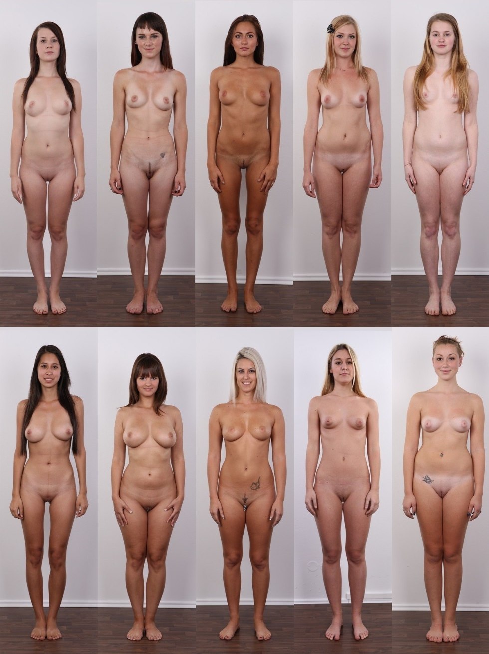 Erotic casting of girls