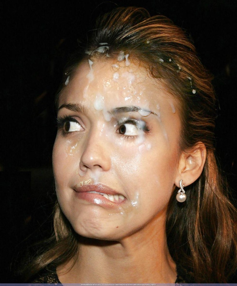 Jessica Alba Cumshots