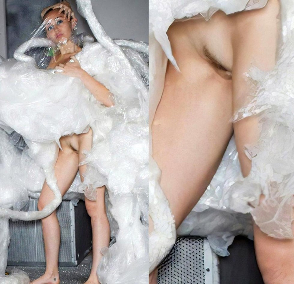 Miley Cyrus Naked photo shoot