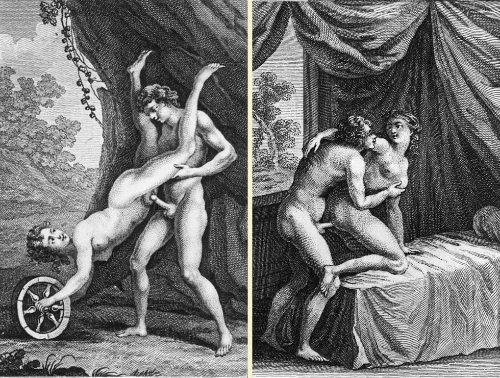 Erotic engravings of antiquity