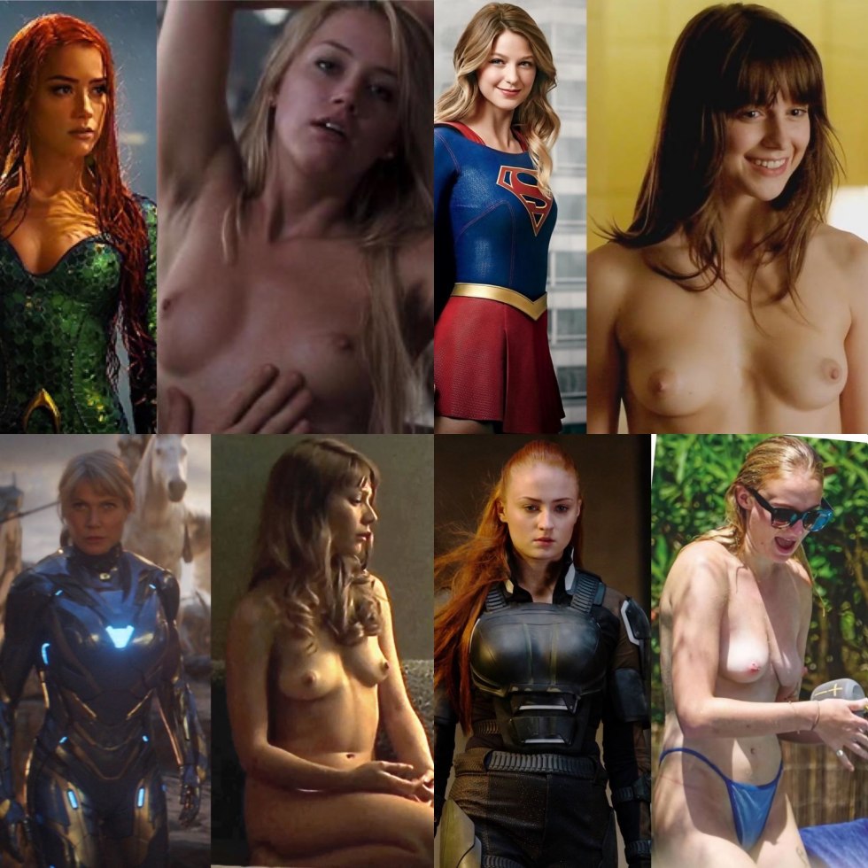 Naked superheroini from films