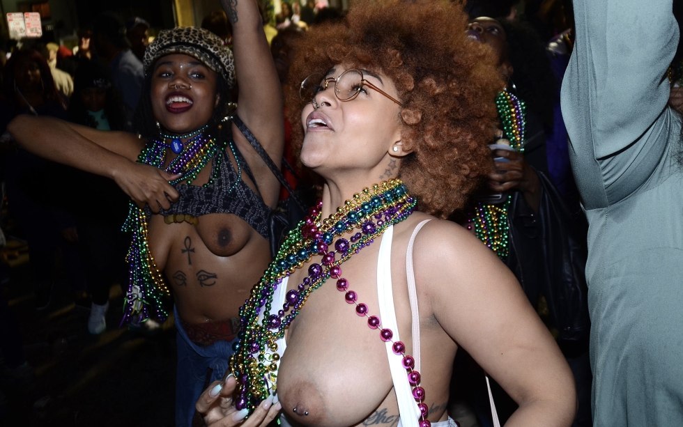 Carnival Mardi Gra tits