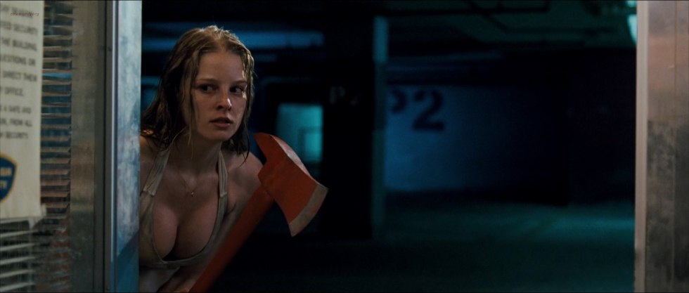 Rachel Nichols bed stage