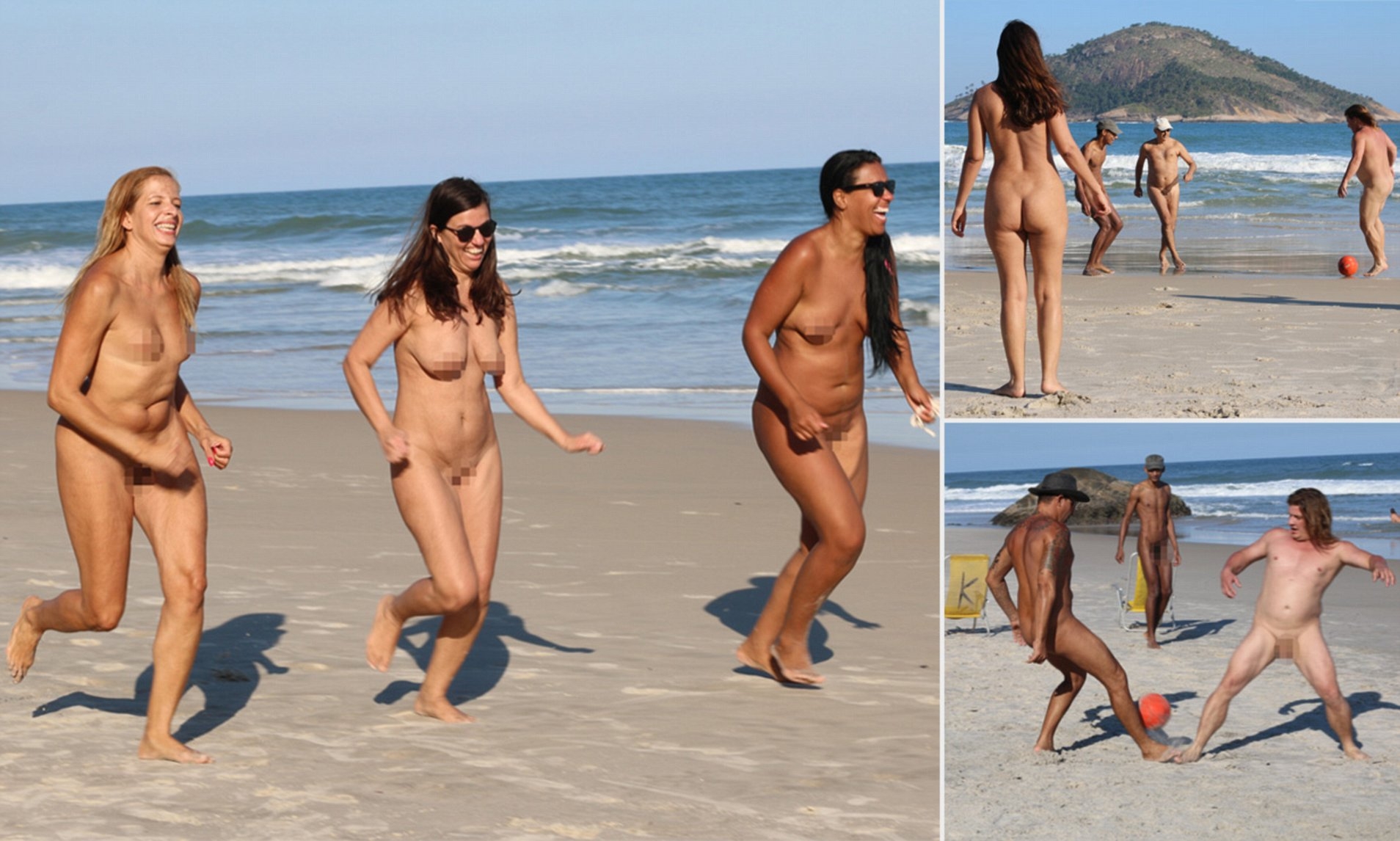 Nude beaches in rio