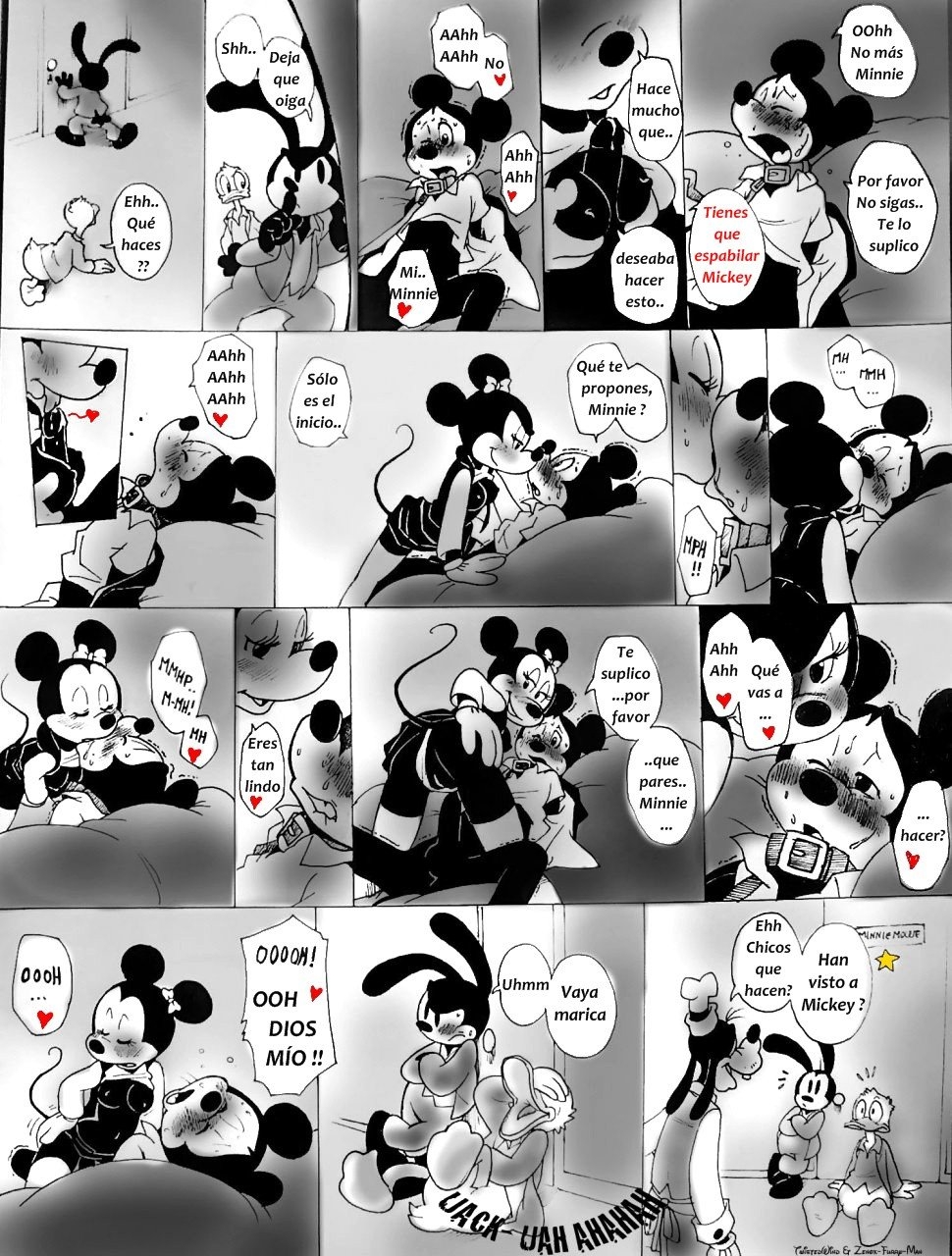 Mickey Mouse and Minnie Mouse BDSM