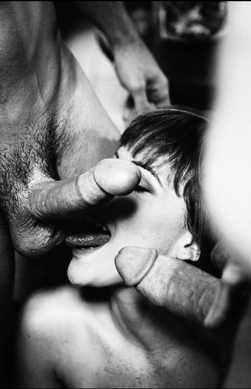 Many men cum in mouth