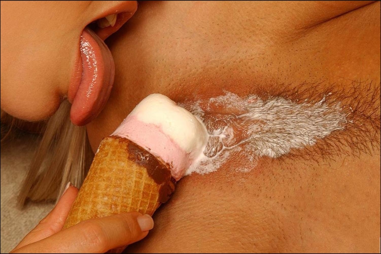 Porn - With cream (72 photos). 