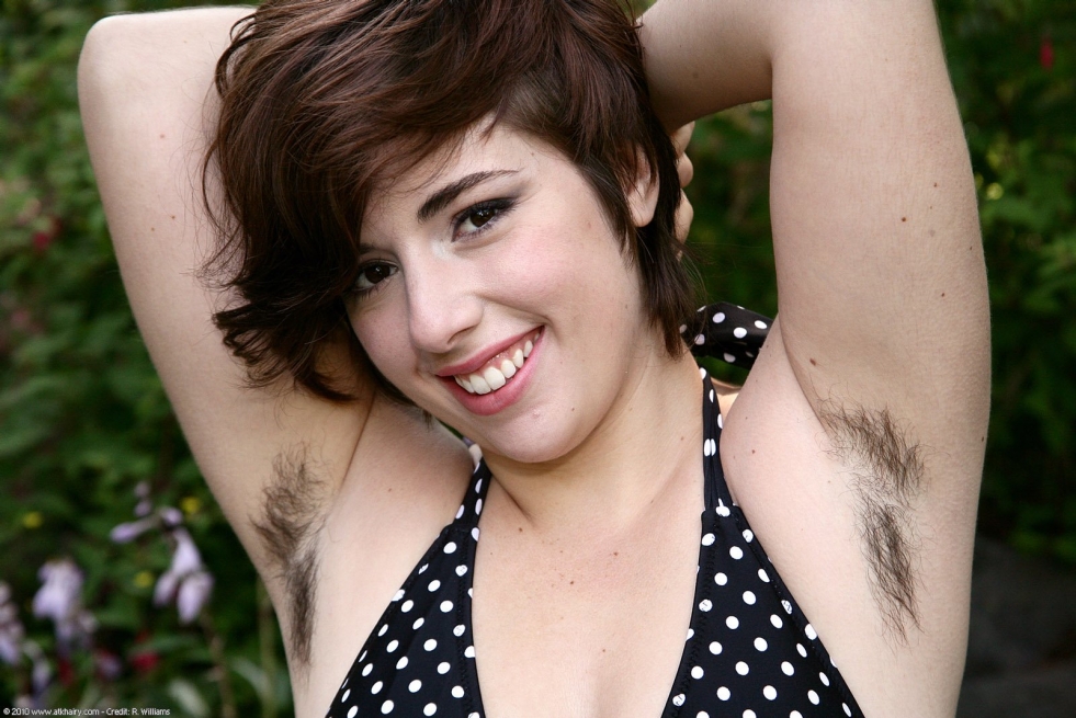 Ladies with hairy armpits