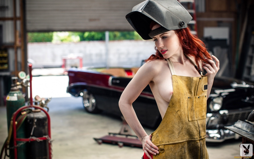 Stock Foto Girls at erotic plant