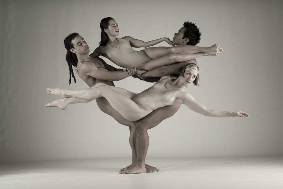 Naked young gymnasts