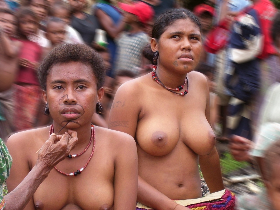 Boobs of African women