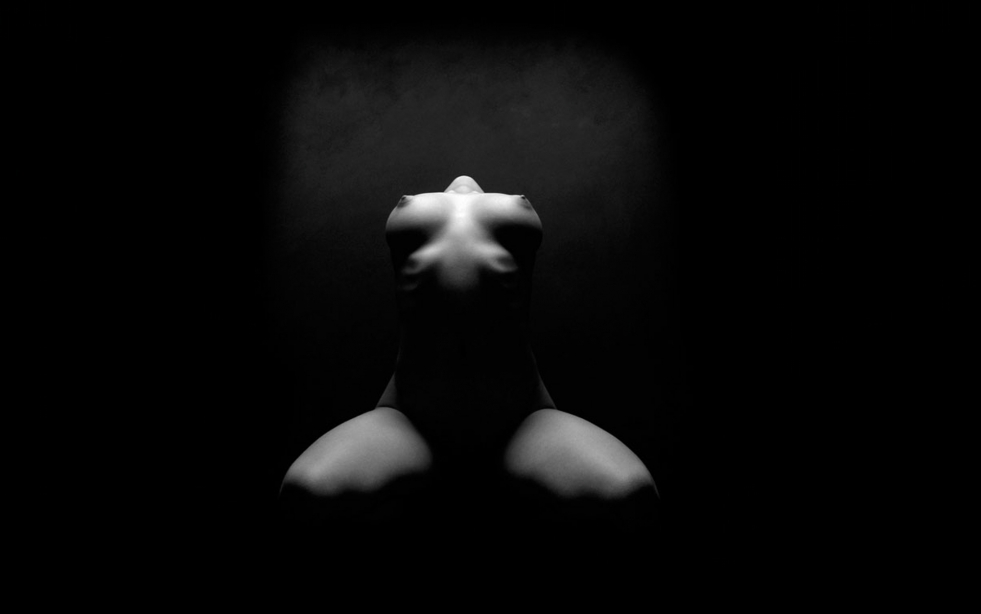 Big tits in the dark