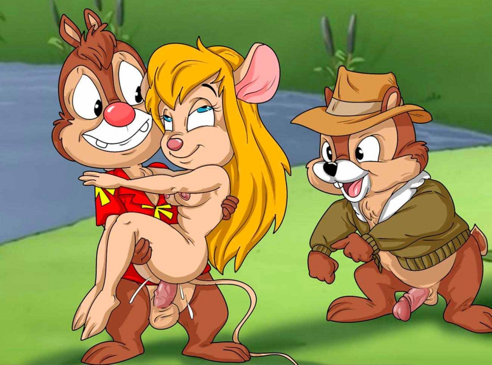 Chip and Dale rush to help hentai