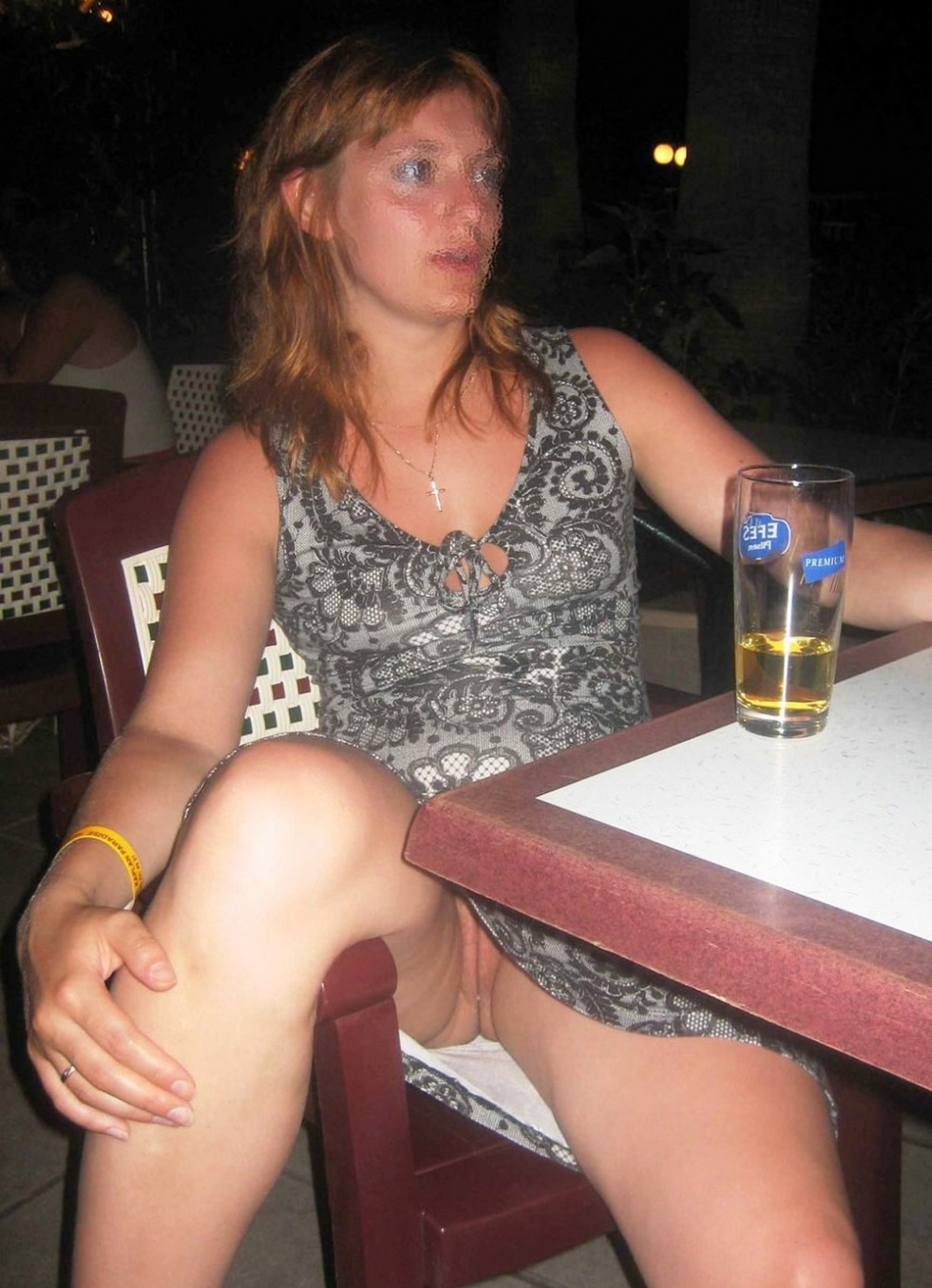 Bride without panties private