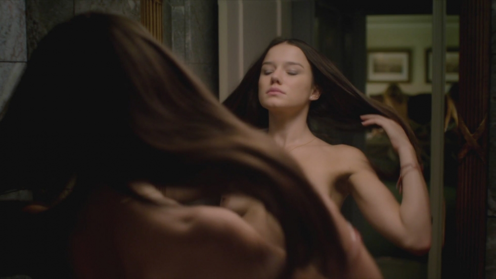 Hannah Cana Lawrence in underwear