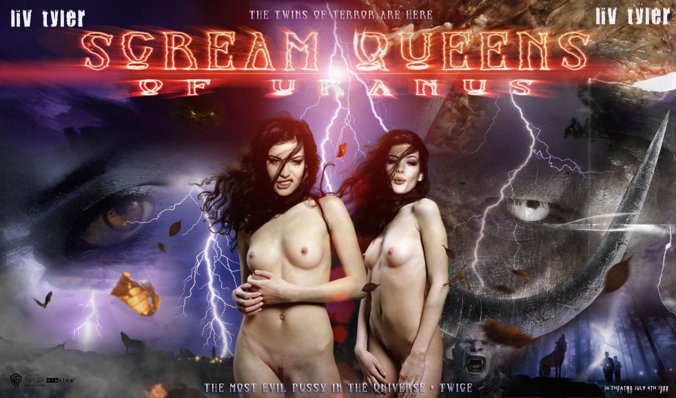 Liv Tyler without a bra