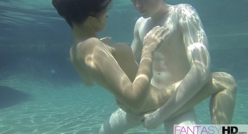 Fucks beautiful by the pool