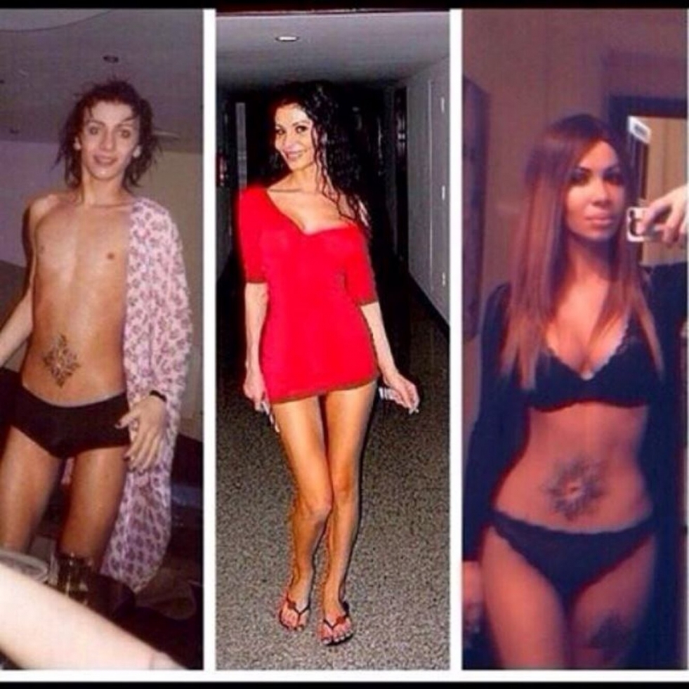 Naked female legs homemade