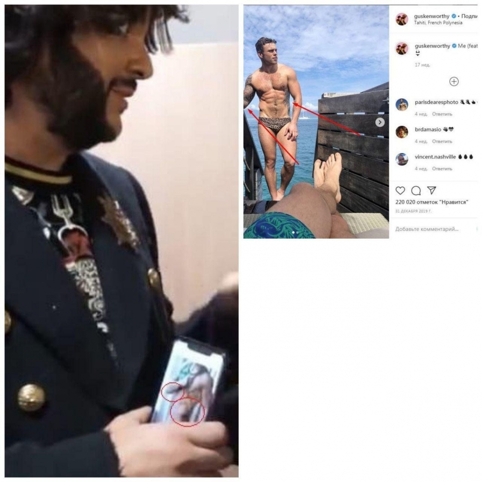 Igor Nikolaev on the beach