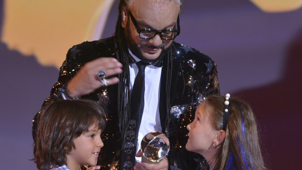 Kirkorov with food