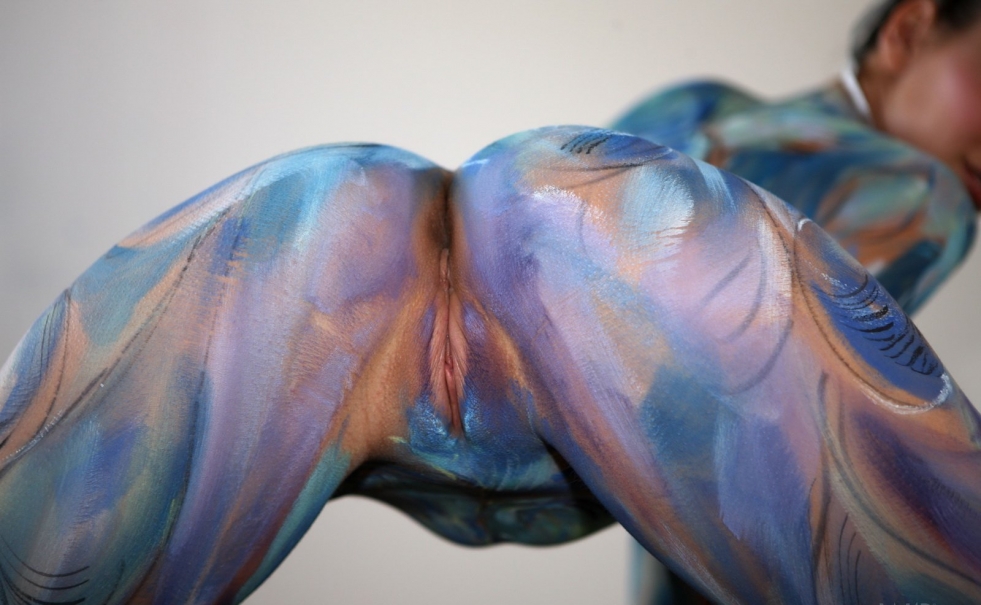Body Art Girls Vagina