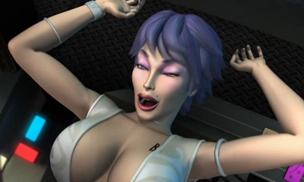 Naked sexy from flattening space